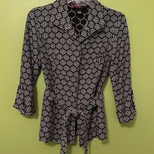 EUC Peck & Peck Geometric Jacket